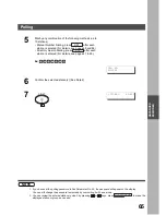 Предварительный просмотр 65 страницы Panasonic WORKIO DP-150 Operating Instructions Manual