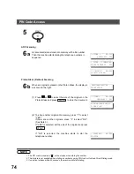 Предварительный просмотр 74 страницы Panasonic WORKIO DP-150 Operating Instructions Manual