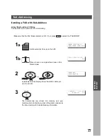 Предварительный просмотр 77 страницы Panasonic WORKIO DP-150 Operating Instructions Manual