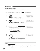 Предварительный просмотр 78 страницы Panasonic WORKIO DP-150 Operating Instructions Manual