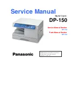 Preview for 1 page of Panasonic WORKIO DP-150 Service Manual