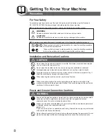 Preview for 8 page of Panasonic Workio DP-1520P Operating Instructions Manual