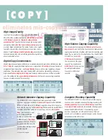 Preview for 5 page of Panasonic Workio DP-3510 Information Sheet