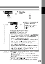 Предварительный просмотр 23 страницы Panasonic WORKiO DP-8020P Operating Instructions Manual