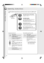 Предварительный просмотр 2 страницы Panasonic WORKIO DP-8060 Operating Instructions Manual