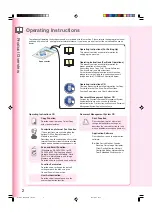 Предварительный просмотр 2 страницы Panasonic WORKIO DP-C213 Operating Instructions Manual