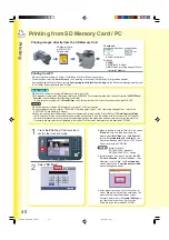 Предварительный просмотр 40 страницы Panasonic WORKIO DP-C213 Operating Instructions Manual