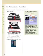 Предварительный просмотр 14 страницы Panasonic Workio DP-C262 Facsimile Manual