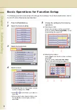 Предварительный просмотр 8 страницы Panasonic Workio DP-C262 Function Manual