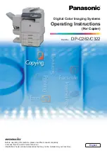Panasonic Workio DP-C262 Operating Instructions Manual preview