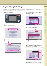 Предварительный просмотр 17 страницы Panasonic Workio DP-C262 Security Manual