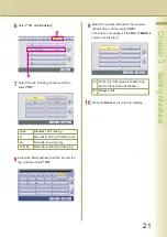 Предварительный просмотр 21 страницы Panasonic Workio DP-C262 Security Manual