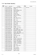 Preview for 708 page of Panasonic Workio DP-C265 Service Handbook