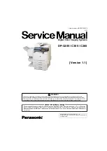 Panasonic Workio DP-C265 Service Manual предпросмотр