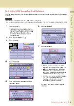 Preview for 23 page of Panasonic Workio DP-C305 Scan/Email Manual