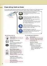 Preview for 2 page of Panasonic WORKIO DP-C354 Operating Instructions Manual