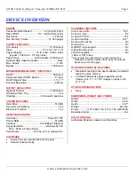 Preview for 2 page of Panasonic Workio DP-C401 Specifications