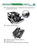 Preview for 13 page of Panasonic WORKIO DP-CL21 Maintenance And Specifications