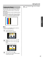 Preview for 21 page of Panasonic WORKIO UB-2315C Operating Instructions Manual