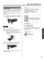 Preview for 31 page of Panasonic WORKIO UB-2315C Operating Instructions Manual