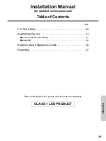 Preview for 39 page of Panasonic WORKIO UB-2315C Operating Instructions Manual