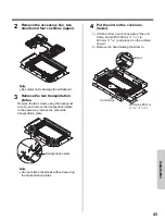 Preview for 43 page of Panasonic WORKIO UB-2315C Operating Instructions Manual