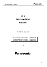 Предварительный просмотр 1 страницы Panasonic WRKT4504E Series Reference Manual