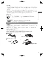 Предварительный просмотр 7 страницы Panasonic WT50K series Operating Instructions Manual