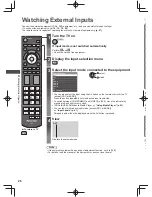 Предварительный просмотр 26 страницы Panasonic WT50K series Operating Instructions Manual