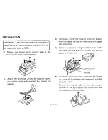 Preview for 6 page of Panasonic WV-46 Installation Instructions Manual