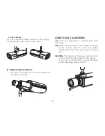 Preview for 10 page of Panasonic WV-7110AE Operating Instruction