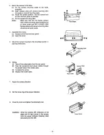 Preview for 4 page of Panasonic WV-7120D Operating Instructions Manual