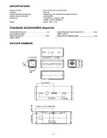 Preview for 5 page of Panasonic WV-7120D Operating Instructions Manual