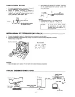 Preview for 8 page of Panasonic WV-7140 Operating Instructions Manual