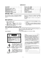 Preview for 2 page of Panasonic WV-716OD Operating Instructions Manual