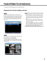 Preview for 95 page of Panasonic WV-AS65 Operating Instructions Manual