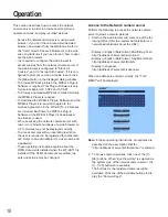 Preview for 10 page of Panasonic WV-AS710 Operating Instructions Manual