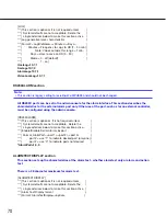 Preview for 70 page of Panasonic WV-ASC970 Operating Instructions Manual