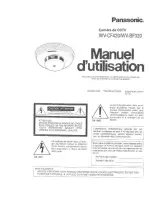 Предварительный просмотр 7 страницы Panasonic WV-BF320 Operating Instructions Manual