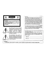 Preview for 2 page of Panasonic WV-BP102 Operating Instructions Manual