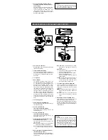 Предварительный просмотр 2 страницы Panasonic WV-BP140 Operating Instructions