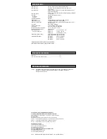 Preview for 4 page of Panasonic WV-BP140 Operating Instructions