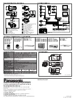 Preview for 2 page of Panasonic WV-BP142 Specifications