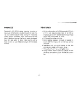 Preview for 4 page of Panasonic WV-BP310 Operating Instructions Manual