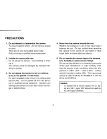 Preview for 5 page of Panasonic WV-BP310 Operating Instructions Manual