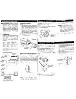 Preview for 7 page of Panasonic WV-BP50 User Manual