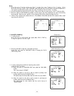 Preview for 17 page of Panasonic WV-BS300 Operating Instruction