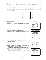 Preview for 17 page of Panasonic WV-BS300 Operating	 Instruction