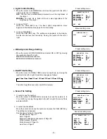 Preview for 18 page of Panasonic WV-BS500 Operating Instructions Manual