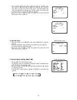 Preview for 24 page of Panasonic WV-BS500 Operating Instructions Manual